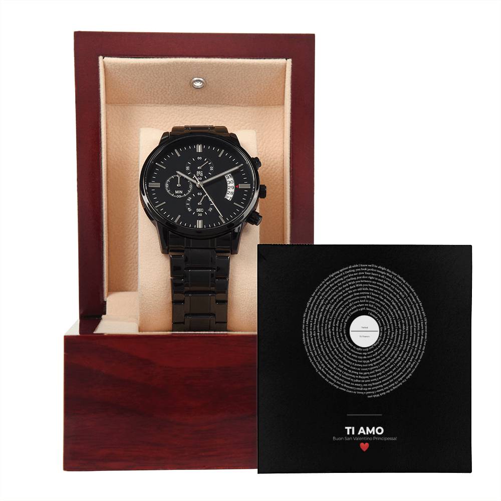 MEN'S BLACK WATCH